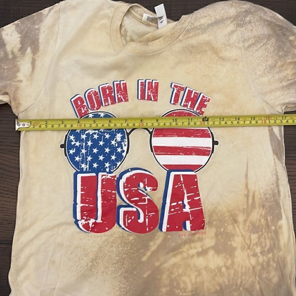 Pink Armadillos Born in the USA Shirt - Picture 4 of 7